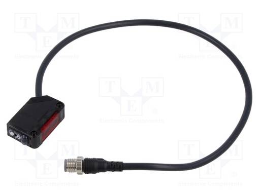 OPTINEN ANTURI - MITTA-ALUE: 100÷4000MM - PNP - 30MA - PBT - 0,3M - Teollisuus optiset anturit - E3Z-R81-M3J-03M - 1