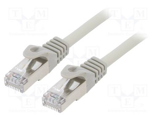 PATCH KAAPELI - S/FTP - CAT: 6A - RJ45-PISTOKE,MOLEMMIN PUOLIN - LANKA - RJ45 Ethernet kaapelit - PP6A-LSZHCU-0.25M - 1