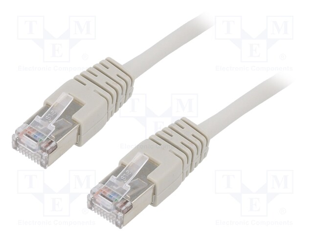 PATCH KAAPELI - F/UTP - CAT: 5E - RJ45-PISTOKE,MOLEMMIN PUOLIN - LANKA - RJ45 Ethernet kaapelit - PP22-2M - 1