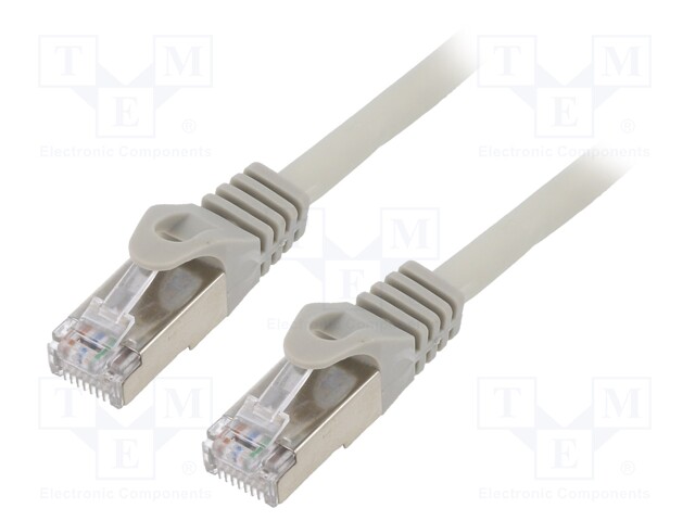 PATCH KAAPELI - S/FTP - CAT: 6A - RJ45-PISTOKE,MOLEMMIN PUOLIN - LANKA - RJ45 Ethernet kaapelit - PP6A-LSZHCU-2M - 1