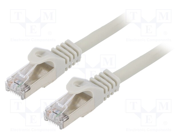 PATCH KAAPELI - S/FTP - CAT: 6A - RJ45-PISTOKE,MOLEMMIN PUOLIN - LANKA - RJ45 Ethernet kaapelit - PP6A-LSZHCU-10M - 1