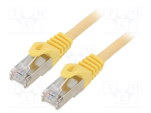 PATCH KAAPELI - S/FTP - CAT: 6A - RJ45-PISTOKE,MOLEMMIN PUOLIN - LANKA - RJ45 Ethernet kaapelit - PP6A-LSZHCU-Y-2M - 1