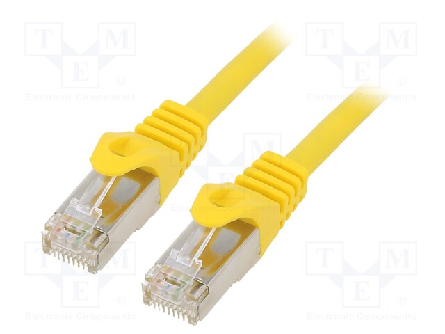 PATCH KAAPELI - S/FTP - CAT: 6A - RJ45-PISTOKE,MOLEMMIN PUOLIN - LANKA - RJ45 Ethernet kaapelit - PP6A-LSZHCU-Y-3M - 1