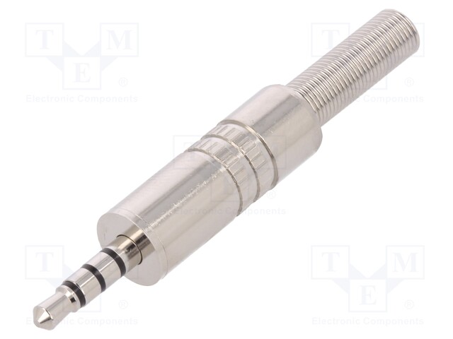 LIITIN: JACK 3,5MM - PISTOKE - UROS - STEREO ERIKOINEN,MURTOSUOJALLA - Plugit ja jakit - FC68124M - 1