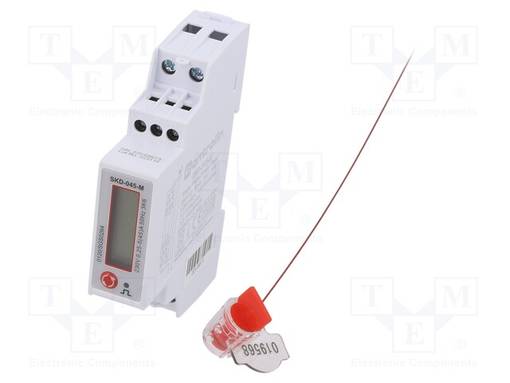 LASKURI - DIGITAALINEN,ASENNUS-DIN-KISKOLLE - 1-VAIHEINEN - LCD - Digitaaliset paneelimittarit - SKD-045-M - 1