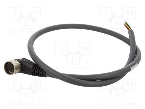 LIITIN: M23 - PISTOKE - PIN: 19 - NAARAS - JOHDOT - SISÄKIERRE,RUUVAUS - M23 liittimet - RKWU19-2421M - 1