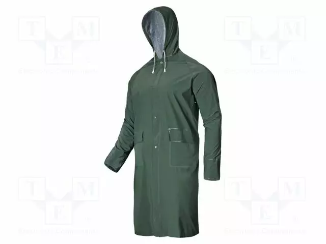 RAINCOAT - SIZE: M - WITH A HOOD - Työ- ja suojavaatteet - LAHTI-LPPP1M - 1