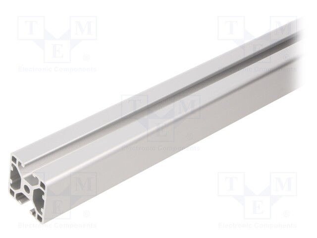 ALUMIINIPROFIILI - URAN LEVEYS: 6MM - W: 30MM - H: 30MM - L: 1M - ALUMIINI - Alumiiniprofiilit - K3030L2N180-I61M - 1