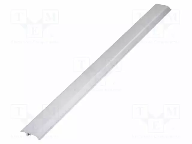 ALUMIINIPROFIILI LED-NAUHOILLE - VALKOINEN - 1M - SKIRT10 - ALUMIINI - Profiilit LED nauhoille - TOP-SKIRT10WH-1M - 1
