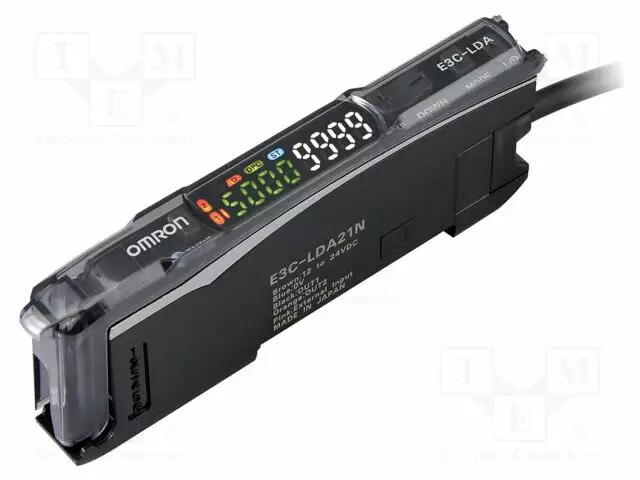 VAHVISTIN - NPN - LIITIN: JOHDOT - 2M - E3C-LDA - OUT: 2 - IN: 1 - Teollisuus optiset anturit - E3C-LDA21N-2M - 1