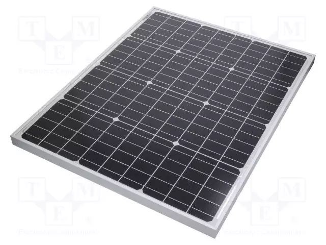 AURINKOKENNO - YKSIKITEINEN PII - 670X550X30MM - 60W - I@PMAX: 3,32A - Aurinkopaneelit ja tarvikkeet - CL-SM60M - 1