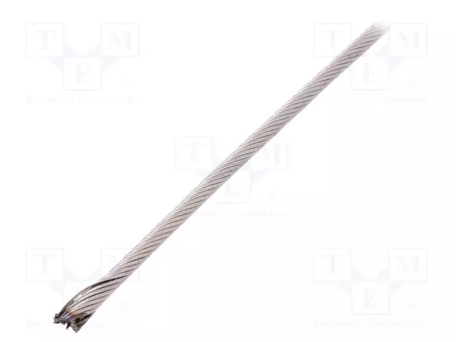 HAPONKESTÄVÄ TERÄSVAIJERI A4 - ØKÖYDEN: 3MM - L: 258KG - Köysitarvikkeet ja vaijeritarvikkeet - L1X19-F3-A410M - 1