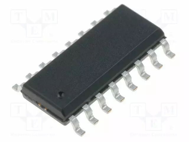 IC: POWER SWITCH - HIGH-SIDE - 0,5A - CH: 4 - MOSFET - SMD - SO16 - TUUBI - Power switches - mikropiirit - MIC2027-1YM - 1