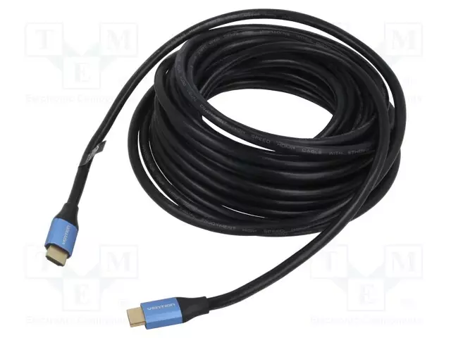 KAAPELI - HDMI-PISTOKE,MOLEMMIN PUOLIN - PVC - HDMI 1.4 - PIT: - HDMI, DVI, DisplayPort johdot - ALHSM - 1