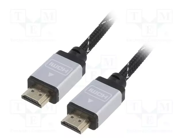 KAAPELI - HDMI-PISTOKE,MOLEMMIN PUOLIN - TEKSTIILI - HDMI 1.4 - 7,5M - HDMI, DVI, DisplayPort johdot - CCB-HDMIL-7.5M - 1