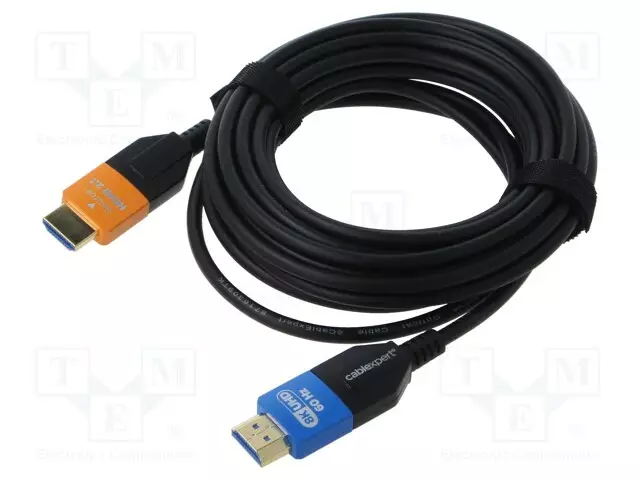 KAAPELI - HDMI-PISTOKE,MOLEMMIN PUOLIN - PA - HDMI 2.1,OPTINEN - HDMI, DVI, DisplayPort johdot - CC-HDMI8K-AOC-30M - 1