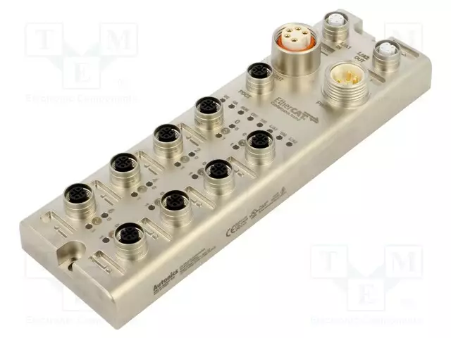 KYTKENTÄKESKUS - M12 - PISTORASIA - 24VDC - ADIO - IP67 - IN: 16 - OUT: 8 - Teollisuus anturikaapelit - ADIO-EC-MA08AP-ILM - 1