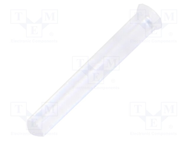 LED-VALOKUIDUT - Ø1,3MM - PIT: 7MM - PYÖREÄ - ETUOSA: LITTEÄT - SUORA - LED valojohtimet - PLPC1-7MM - 1
