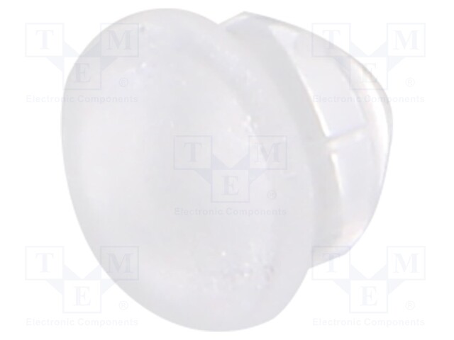 LED-VALOKUIDUT - Ø5MM - PIT: 3MM - PYÖREÄ - ETUOSA: KUPERA - LED valojohtimet - PLW5-3MM - 1