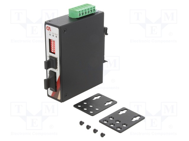 MEDIAMUUNNIN - ETHERNET/MONIMUOTOVALOKUITU - PORTTIEN LUKU: 5 - Teollisuusverkot - METU-0201-M - 1