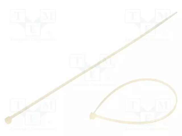 NIPPUSIDE - L: 200MM - W: 2,5MM - LUONNOLLINEN - POLYAMIDI - 80N - UL94V-2 - Nippusiteet - BMB2025M - 1