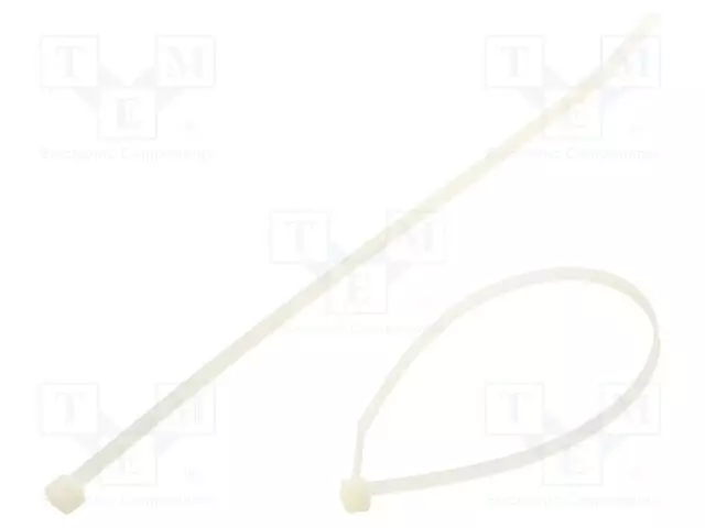 NIPPUSIDE - L: 250MM - W: 4,8MM - LUONNOLLINEN - POLYAMIDI - 220N - Nippusiteet - BMB2548M - 1