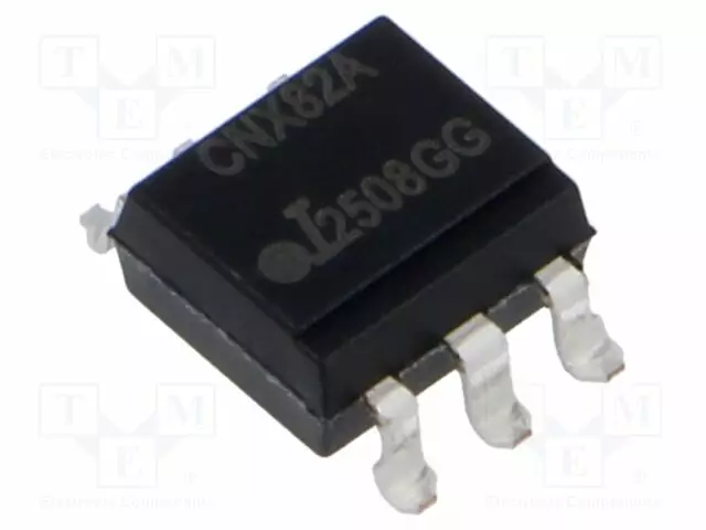 OPTOEROTIN - SMD - CH: 1 - OUT: TRANSISTORILÄHTÖ - 5KV - SMD6 - TUUBI - Optoerottimet - CNX82ASM - 1