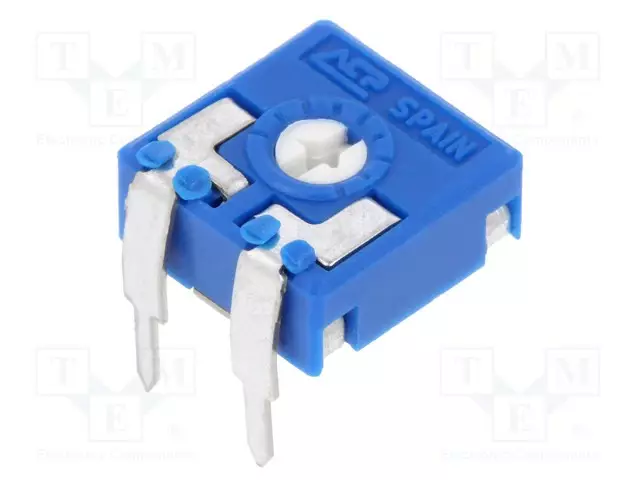 POTENTIOMETRI: ASENNUS - YKSIKIERROS,MAKAAVA - 1MOHM - 0,15W - ±30% - Trimmerit - THT - CA9V-1M - 1
