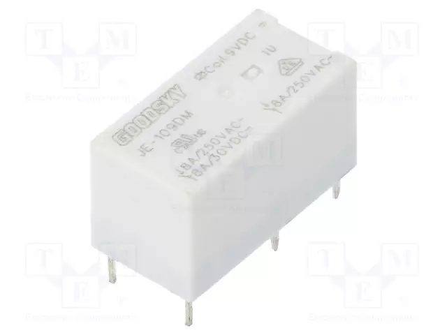 RELE - SPST-NO - UKELAN: 9VDC - 8A/250VAC - JE - PCB - Pienoisreleet - JE-109DM - 1