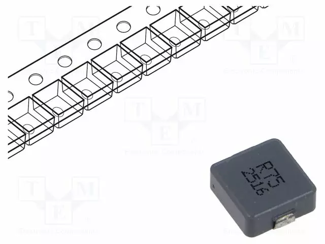 SMD KURISTIN 750NH - ±20% - M - 11X10X3,8MM - Kuristimet - JRPI1004M-R75M - 1