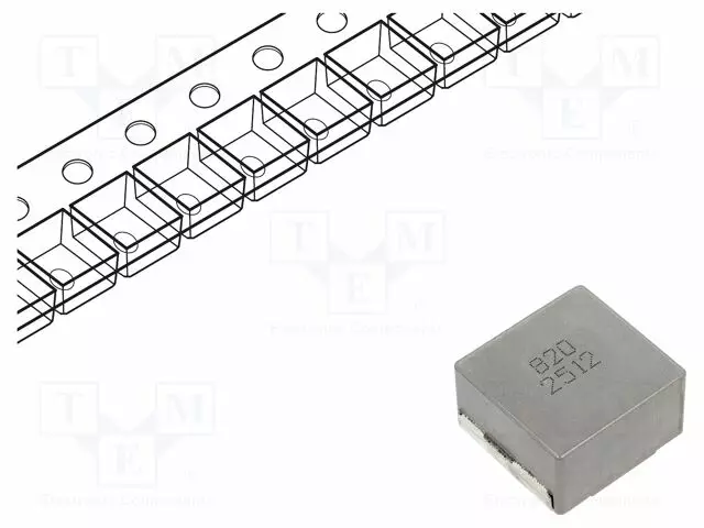 SMD KURISTIN 82UH - ±20% - 23,5X22X12,6MM - Kuristimet - JRPI2313P-820M - 1