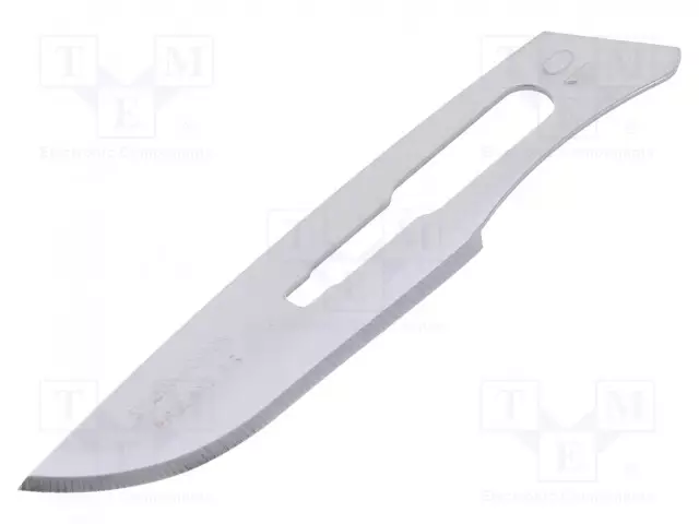 TERÄ - TERÄN PIT: 40MM - W: 7,5MM - PAKS.: 0,4MM - 100KPL - Sakset ja puukot - 310-SM - 1