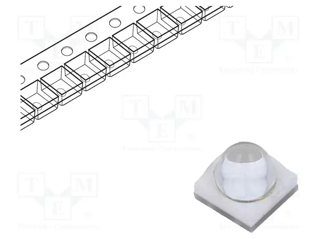 VOIMA-LED - UV - 35° - 1000MA - 3W - ?D: 385÷390NM - 3,4÷4VDC - EMITER - UV LEDit - PB2D-3JLA-GM - 1