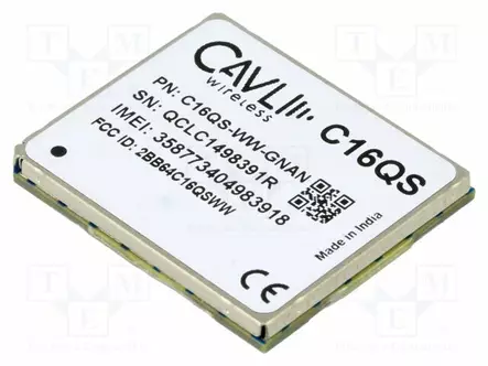 MODUULI: LTE - DOWN: 10MBPS - UP: 5MBPS - LGA - SMD - GNSS,LTE CAT1 - M2M (GPRS/HSPA/LTE) moduulit - C16QS-WW-GNAN - 1