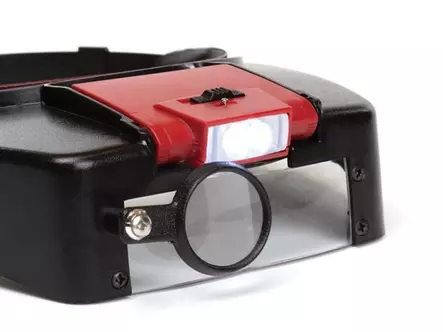 OTSALUUPPI LED VALOLLA 1.8x - 2.3x - 3.3x - Suurennuslasit ja otsaluupit - VTMG13N - 2