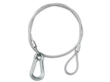 PVC COATED SAFETY CABLE / MAX. LOAD : 20kg - Esitystekniikkatelineet ja tarvikkeet - VDLSC7N - 1