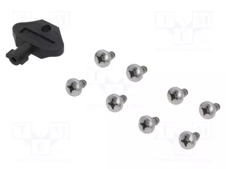 SEINÄASENNUSKOTELO - X: 400MM - Y: 500MM - Z: 210MM - ARCA - POLYKARBONAATTI - Seinään asennettavat kotelot - ARCA504021N - 2