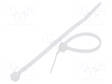 NIPPUSIDE - L: 60MM - W: 2,5MM - LUONNOLLINEN - POLYAMIDI - 80N - Nippusiteet - FIX-S-2.5X60N - 1