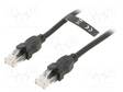 PATCH KAAPELI - U/UTP - CAT: 6 - RJ45-PISTOKE,MOLEMMIN PUOLIN - CU - RJ45 Ethernet kaapelit - IBBBN - 1