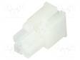 LIITIN: JOHTO-JOHTO/LEVY - PISTOKE - NAARAS - PIN: 4 - N42W - 600V - 4,2MM - Signaaliliittimet rasteri 4,20mm - N42W-04N - 1