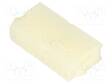 LIITIN: JOHTO-JOHTO - PISTOKE - UROS - PIN: 20 - N42G - 600V - 4,2MM - 2X10 - Signaaliliittimet rasteri 4,20mm - N42G-20N - 1