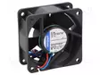 LAITETUULETIN - DC - 12VDC - 60X60X25MM - 42M3/H - 35DBA - KUULA - DC 12V tuulettimet - 612NN - 1