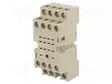 RELEKANTA - PIN: 14 - 5A - 250VAC - DIN-KISKOLLE - -55÷55°C - MY4 - Releiden lisätarvikkeet - PYF14A-N - 1