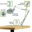 SUURENNUSLASIVALAISIN 5 DIOPTERIA 22W VALKOINEN - Suurennuslasivalaisimet - VTLAMP2WN - 5