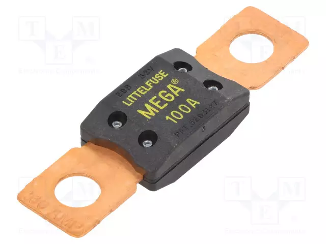 100A - 32VDC - 68,6MM - MEGA - Autosulakkeet - 0298100.TXN - 1