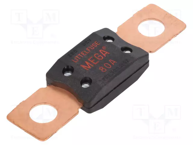 80A - 32VDC - AUTOSULAKE - 68,6MM - M8 RUUVI - Autosulakkeet - 0298080.TXN - 1