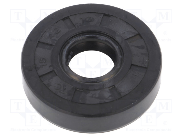 AKSELITIIVISTE - NBR-RAAKAKUMI - PAKS.: 10MM - -40÷100°C - ØREIKÄ: 42MM - Tekniset tiivisteet - S-15X42X10-AOTC-N - 1