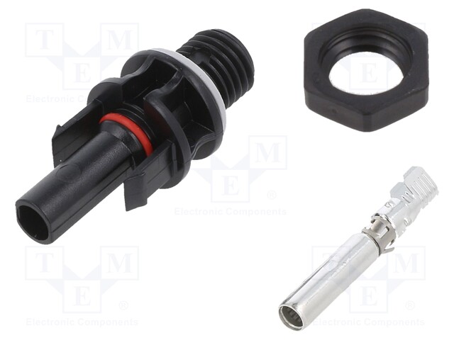 AURINKOPANEELILIITIN - N LIITINAARAS - IP67 - PANEELIASENNETTAVA,JOHTOON - Aurinkopaneeli liittimet - IS24111N - 1