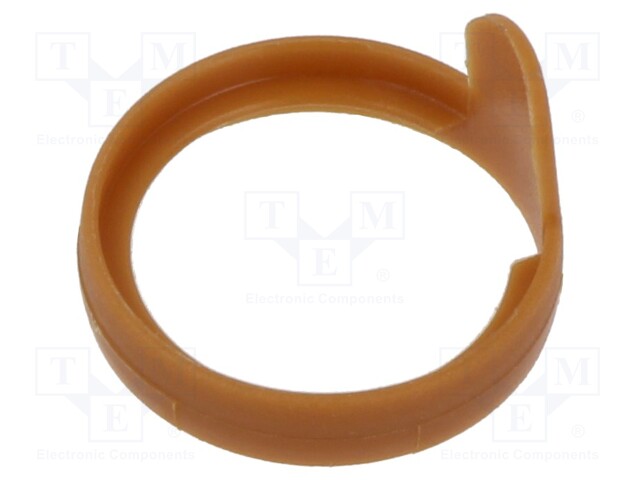 CONNECTOR BROWN CODING RING NP*X - Erikoisliittimet - NTR-PXR-1-BROWN - 1