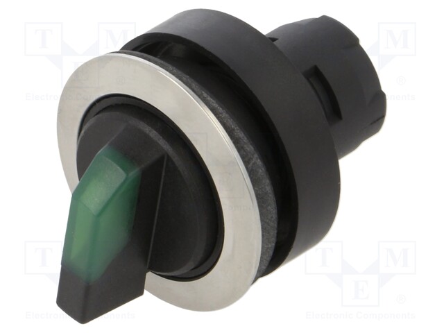 KIERTOKYTKIN - 22MM - ASENNOT: 1 - RIIPPUEN KEHYKSESTÄ - Taulukytkimet, standardi 22mm - RRJVASTAL-GN - 1